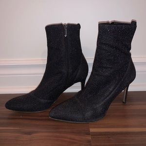 Sam Edelman Sparkly Sock Boots